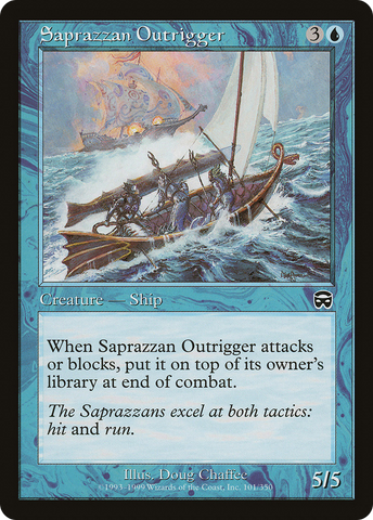 {C} Saprazzan Outrigger [Mercadian Masques][MMQ 101]