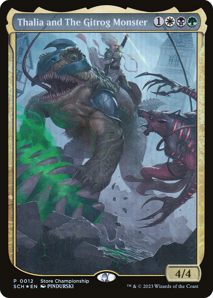{R} Thalia and The Gitrog Monster [Store Championships 2023][PA SCH 012]