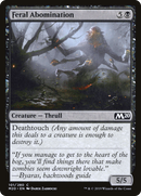 {C} Feral Abomination [Core Set 2020][M20 101]