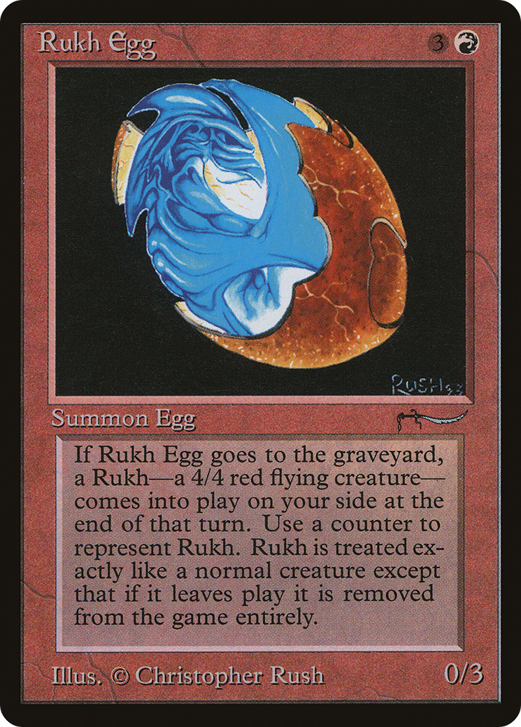 {C} Rukh Egg (Dark Mana Cost) [Arabian Nights][ARN 043]