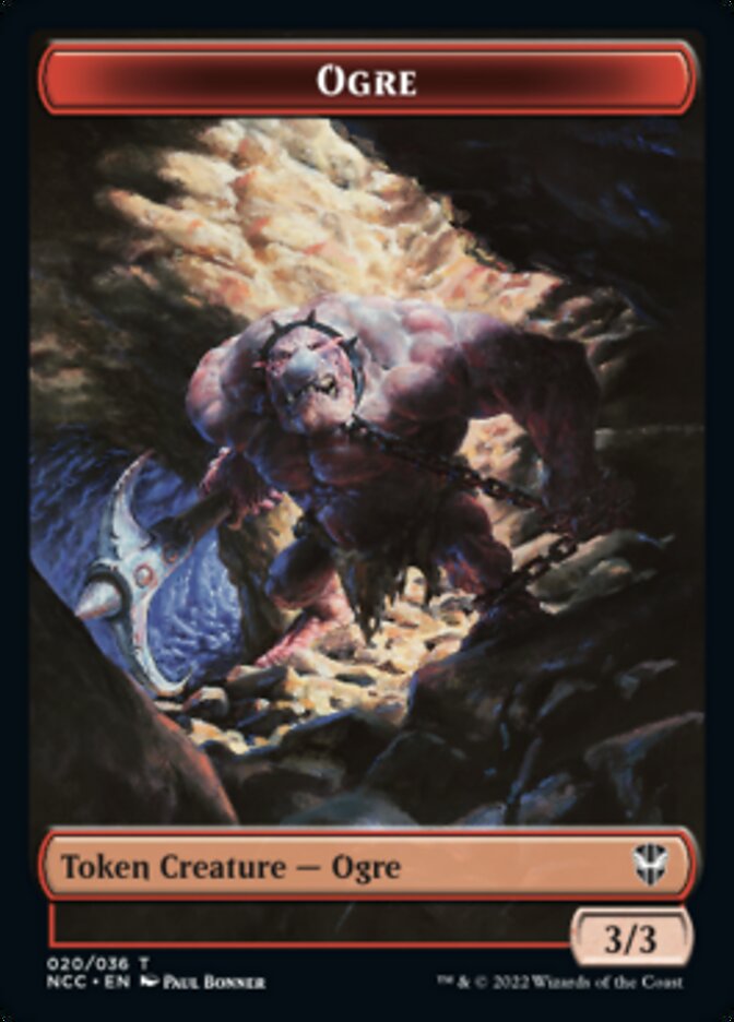 {T} Ogre // Insect Double-sided Token [Streets of New Capenna Commander Tokens][TNCC 020]