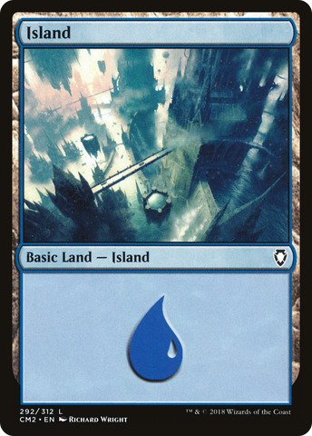 {B}[CM2 292] Island (292) [Commander Anthology Volume II]