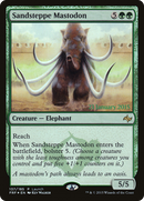 {R} Sandsteppe Mastodon (Launch) [Fate Reforged Prerelease Promos][PR FRF 137]