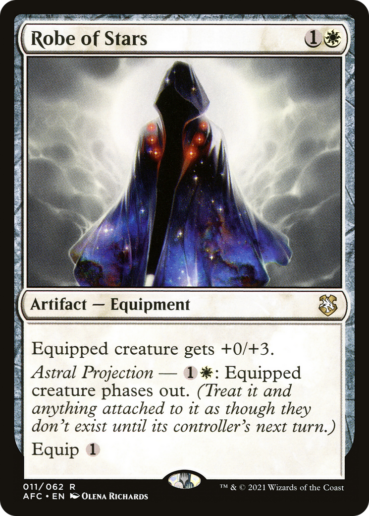 {R} Robe of Stars [Dungeons & Dragons: Adventures in the Forgotten Realms Commander][AFC 011]