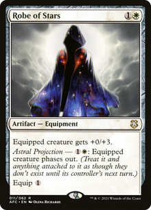 {R} Robe of Stars [Dungeons & Dragons: Adventures in the Forgotten Realms Commander][AFC 011]