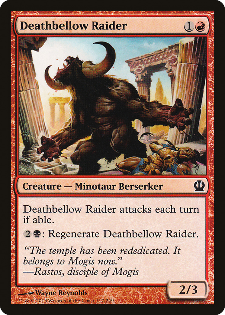 {C} Deathbellow Raider [Theros][THS 117]