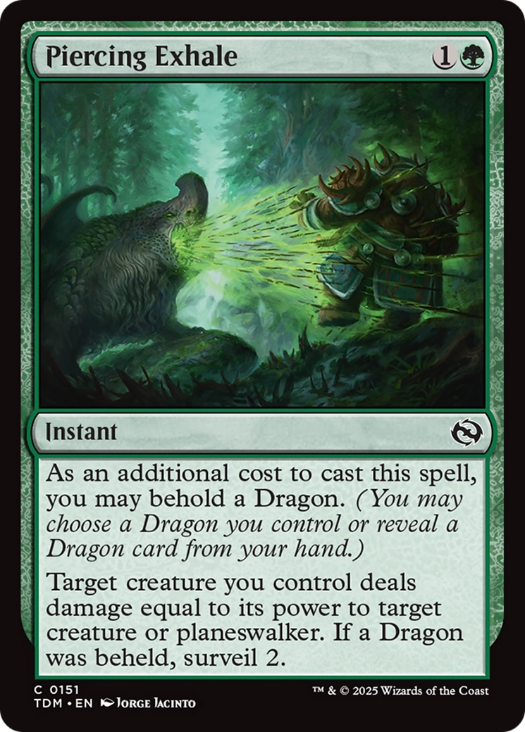 {@C} Piercing Exhale [Tarkir: Dragonstorm][TDM 151]