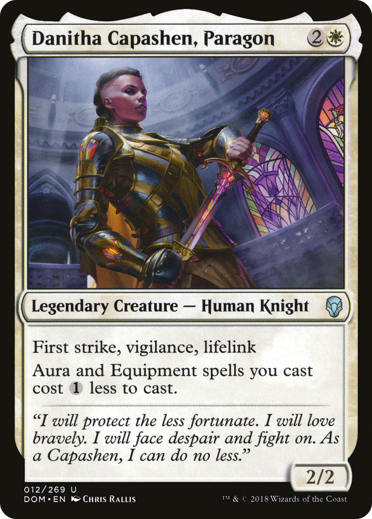 {C} Danitha Capashen, Paragon [Dominaria][DOM 012]