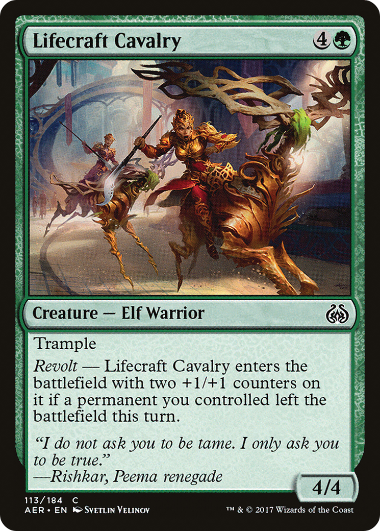 {C} Lifecraft Cavalry [Aether Revolt][AER 113]