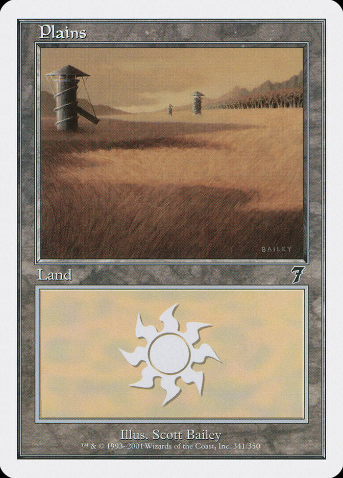 {B}[7ED 341] Plains (341) [Seventh Edition]