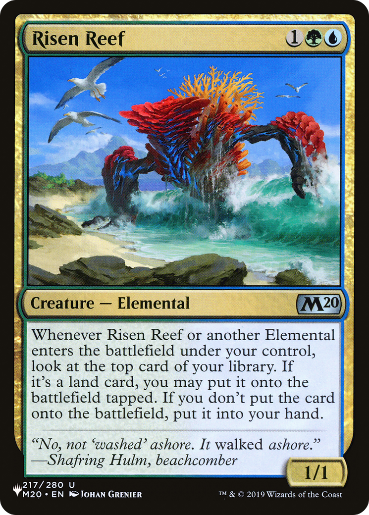 Risen Reef [LIST 217]