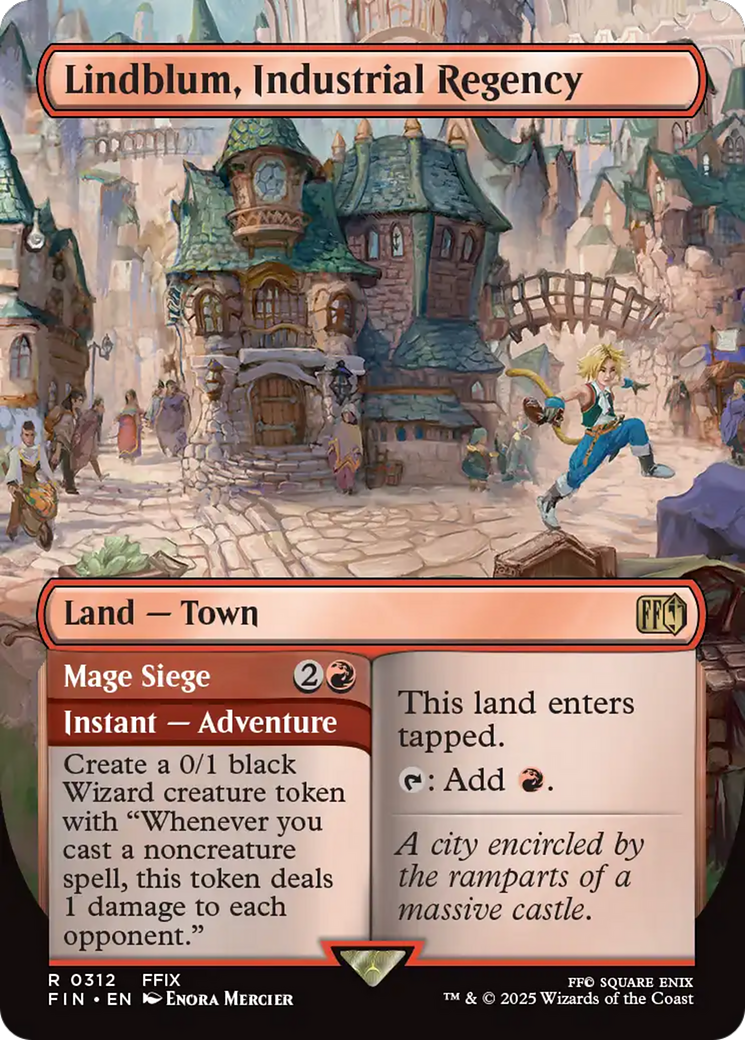 {@R} Lindblum, Industrial Regency (Borderless) [FINAL FANTASY][FIN 312]