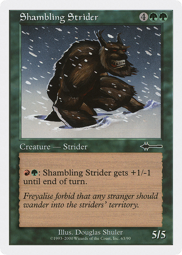 {C} Shambling Strider [Beatdown][BTD 063]
