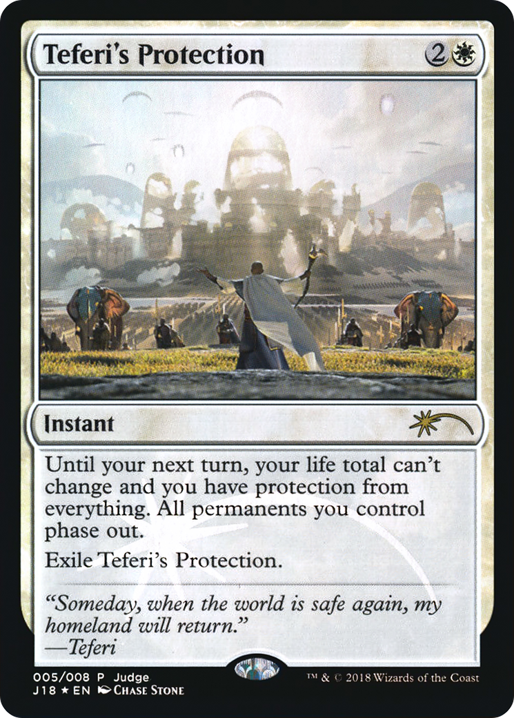{R} Teferi's Protection [Judge Gift Cards 2018][PA J18 005]