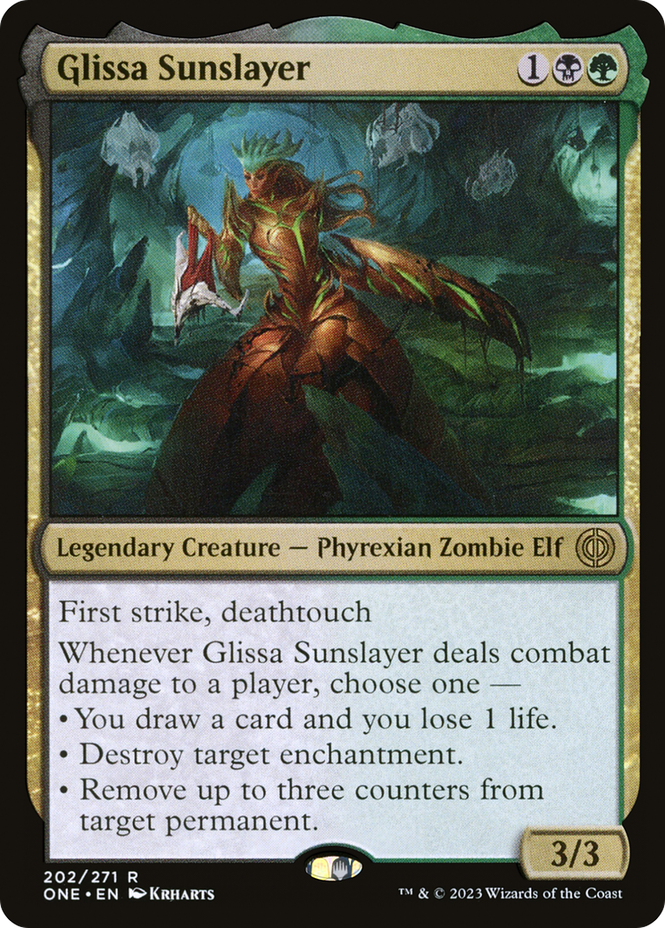 {R} Glissa Sunslayer [Phyrexia: All Will Be One][ONE 202]
