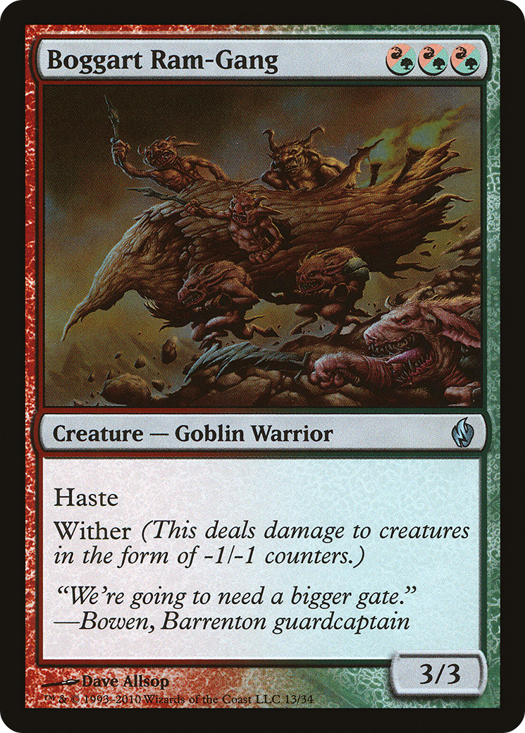 {C} Boggart Ram-Gang [Premium Deck Series: Fire and Lightning][PD2 013]