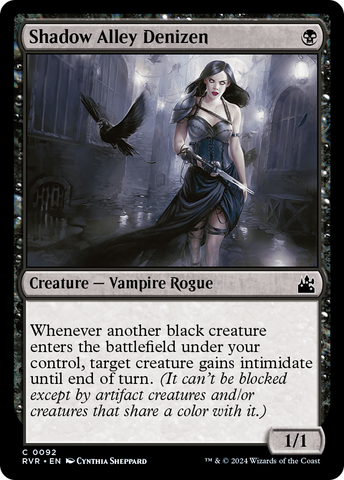 {C} Shadow Alley Denizen [Ravnica Remastered][RVR 092]
