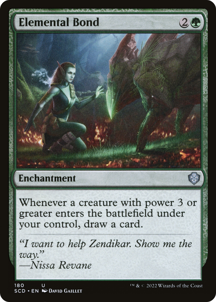 {C} Elemental Bond [Starter Commander Decks][SCD 180]