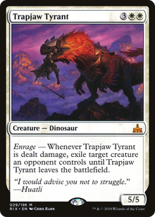 {R} Trapjaw Tyrant [Rivals of Ixalan][RIX 029] - Misty Mountain Games