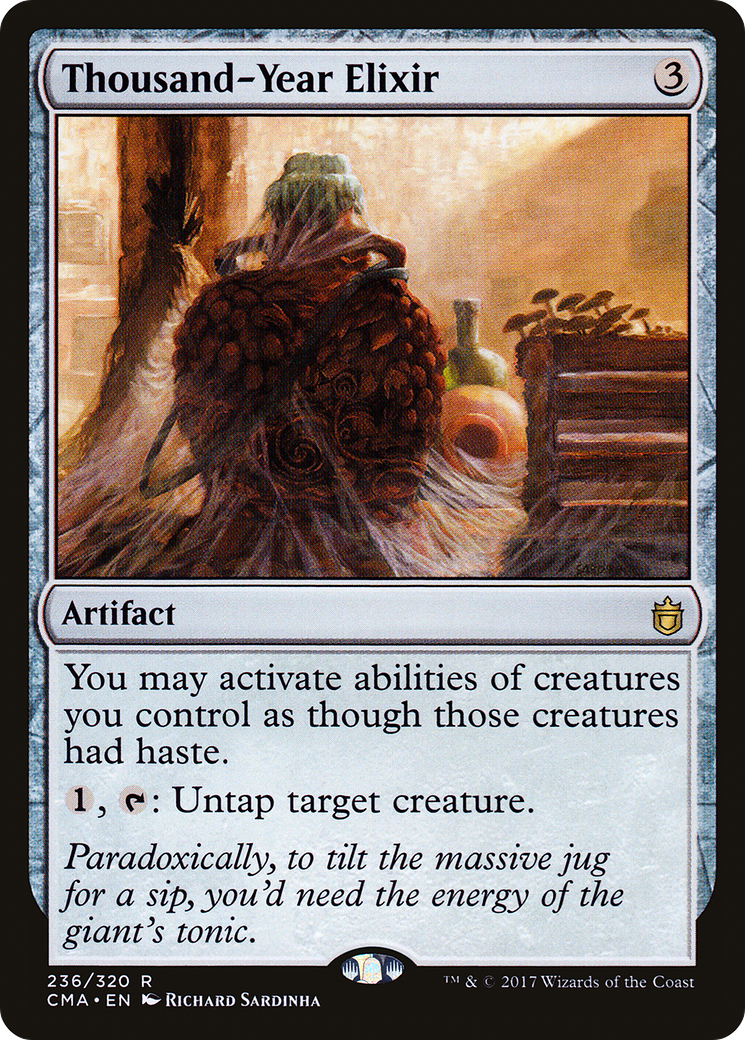 {R} Thousand-Year Elixir [Commander Anthology][CMA 236] - Misty Mountain Games