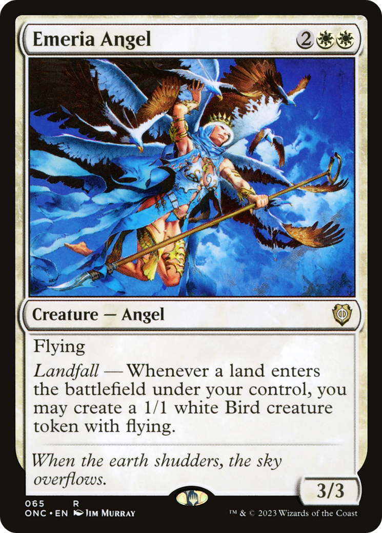 {R} Emeria Angel [Phyrexia: All Will Be One Commander][ONC 065]