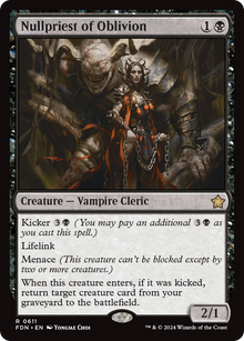 {@R} Nullpriest of Oblivion [Foundations][FDN 611]