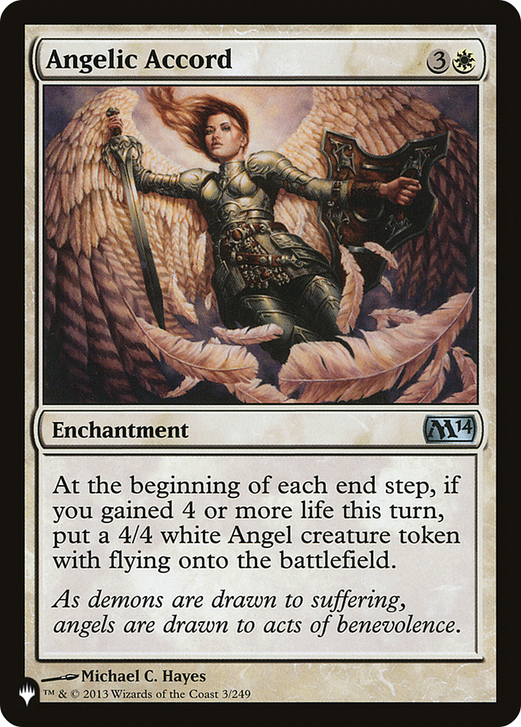 {C} Angelic Accord [Secret Lair: Angels][LS M14 003]