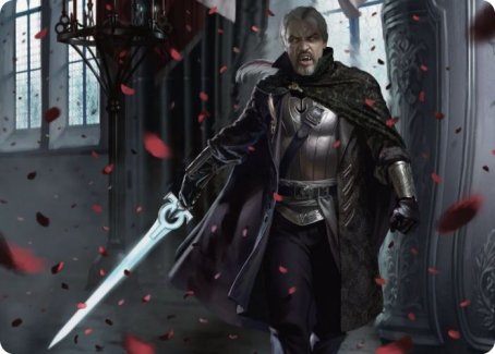 {A} Odric, Blood-Cursed Art Card [Innistrad: Crimson Vow Art Series][AVOW 064]