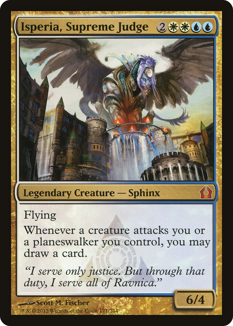 {R} Isperia, Supreme Judge [Return to Ravnica][RTR 171]