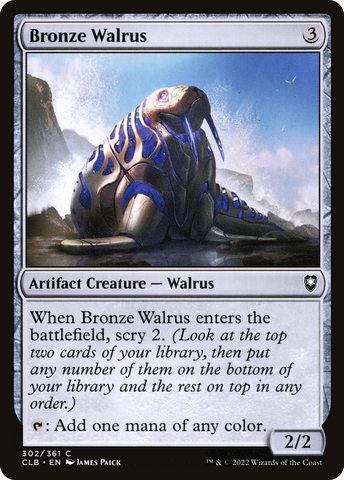 {C} Bronze Walrus [Commander Legends: Battle for Baldur's Gate][CLB 302]