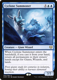{R} Cyclone Summoner [Kaldheim][KHM 052]