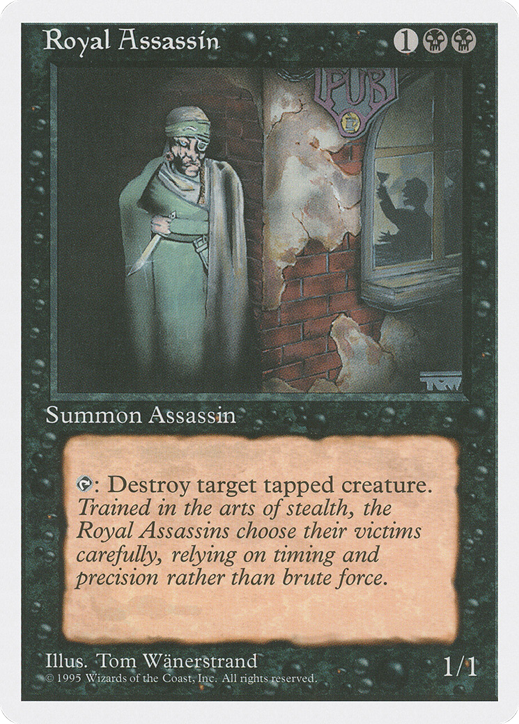 {R} Royal Assassin [Fourth Edition][4ED 157] - Misty Mountain Games