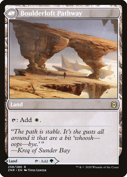 {R} Branchloft Pathway // Boulderloft Pathway [Zendikar Rising][ZNR 258]