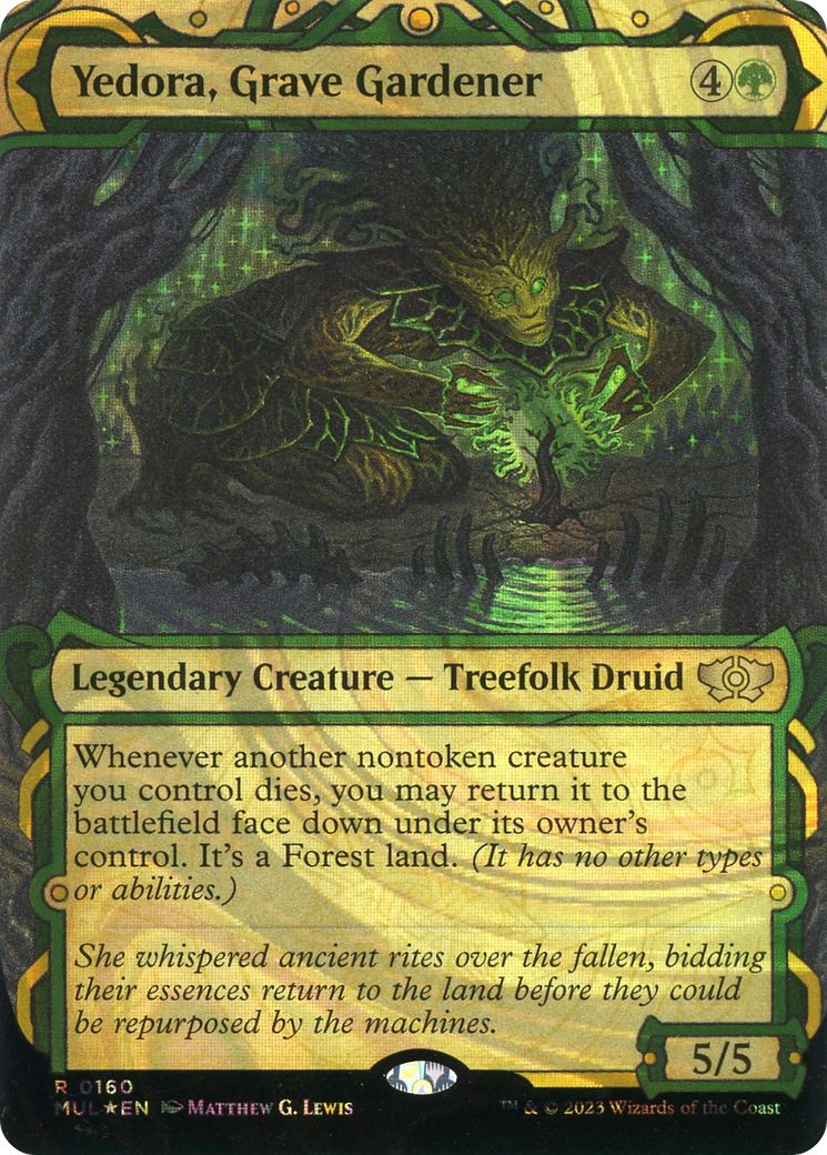 {R} Yedora, Grave Gardener (Halo Foil) [Multiverse Legends][MUL 160]