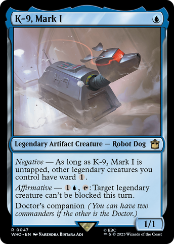 {R} K-9, Mark I [Doctor Who][WHO 652]
