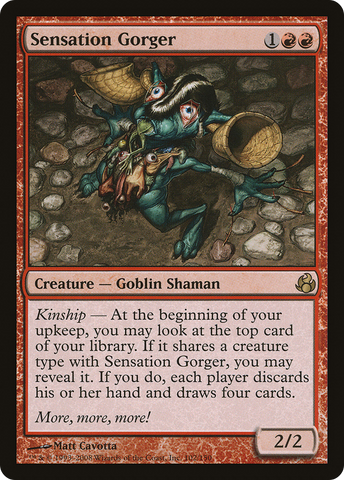 {R} Sensation Gorger [Morningtide][MOR 102]