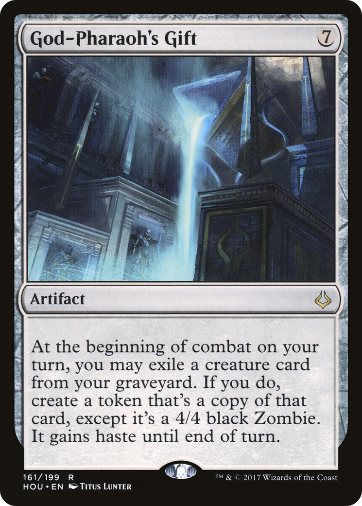 {R} God-Pharaoh's Gift [Hour of Devastation][HOU 161]