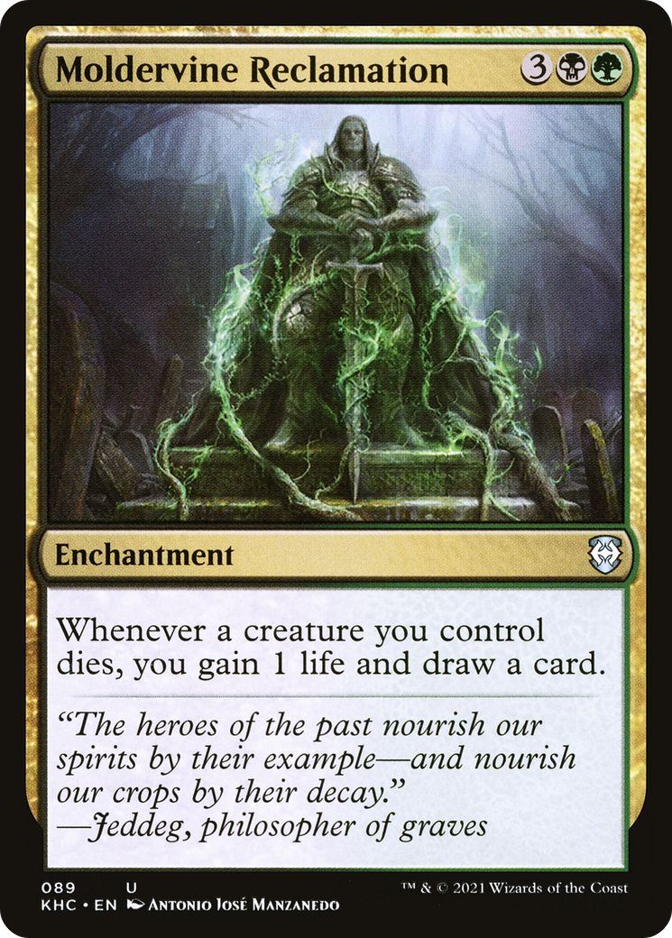 {C} Moldervine Reclamation [Kaldheim Commander][KHC 089]