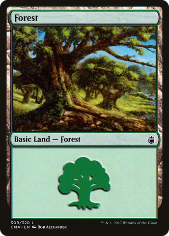 {B}[CMA 309] Forest (309) [Commander Anthology]