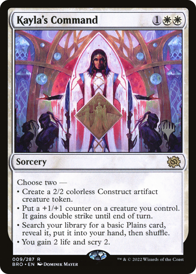 {R} Kayla's Command [The Brothers' War: Promo Pack][PP BRO 009]