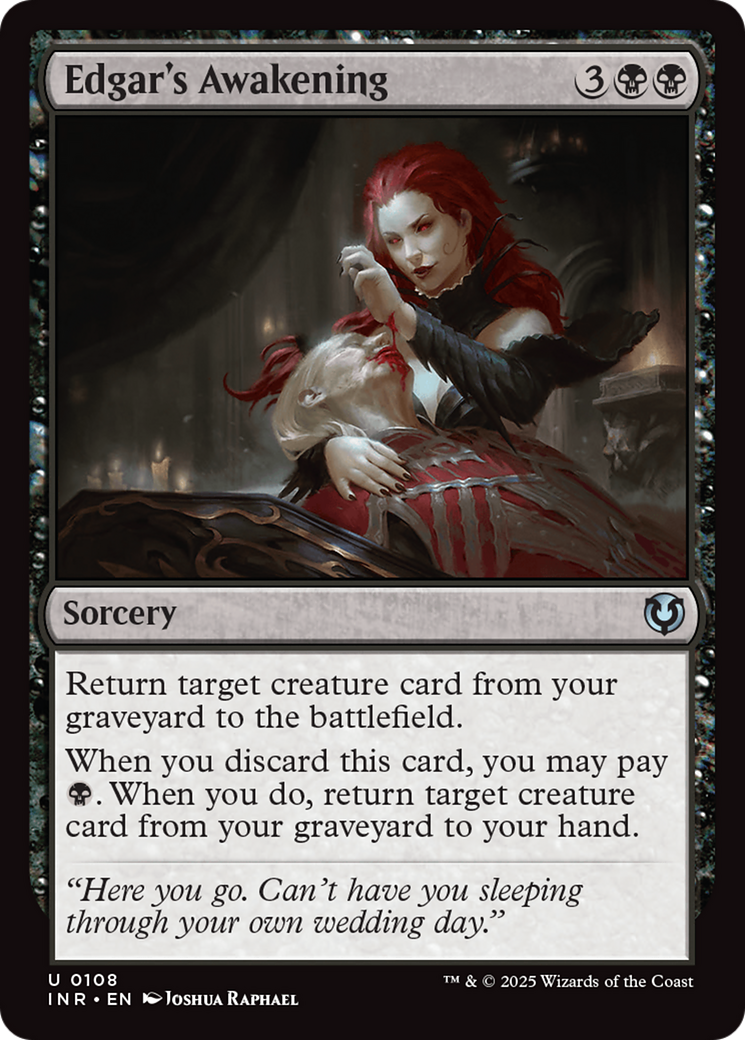 {C} Edgar's Awakening [Innistrad Remastered][INR 108]