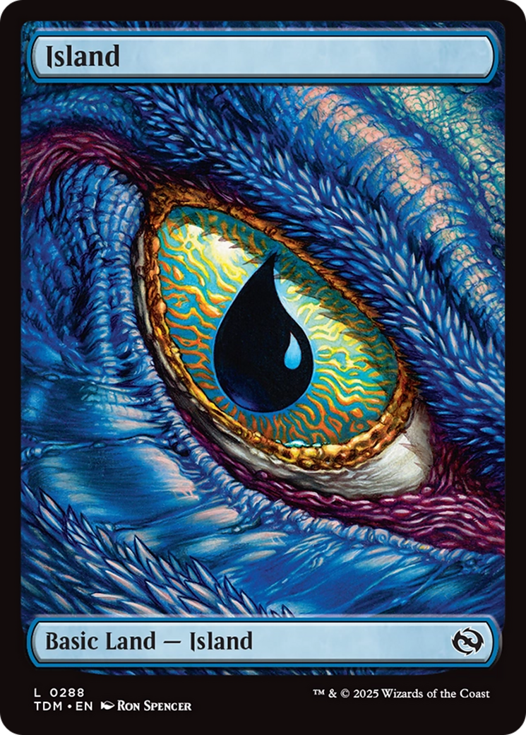 {B} Island (0288) [Tarkir: Dragonstorm][TDM 288]