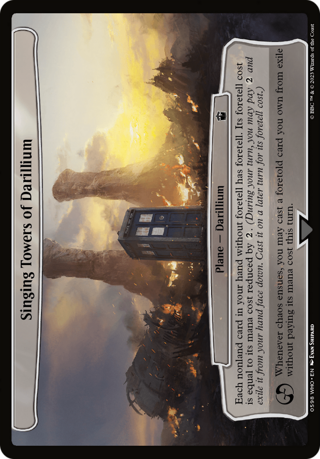 {O} Singing Towers of Darillium [Planechase][OVR WHO 598]
