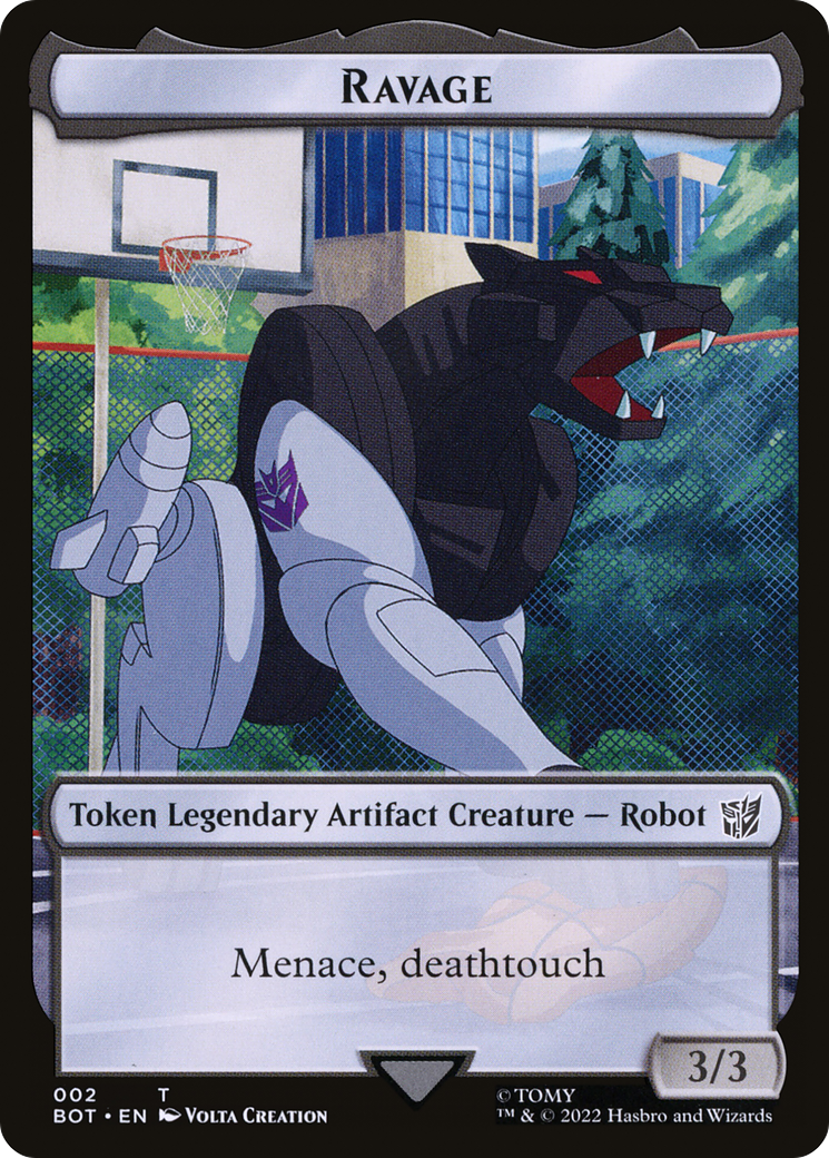 {T} Ravage [Universes Beyond: Transformers Tokens][TBOT 002]