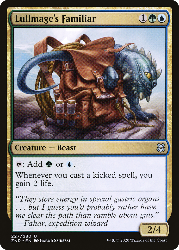 {C} Lullmage's Familiar [Zendikar Rising][ZNR 227]
