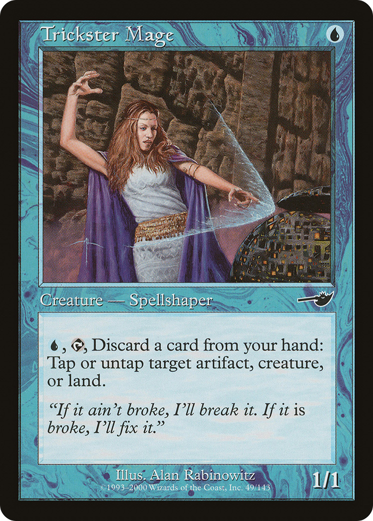 {C} Trickster Mage [Nemesis][NEM 049]