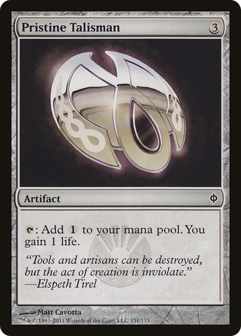 {C} Pristine Talisman [New Phyrexia][NPH 151]