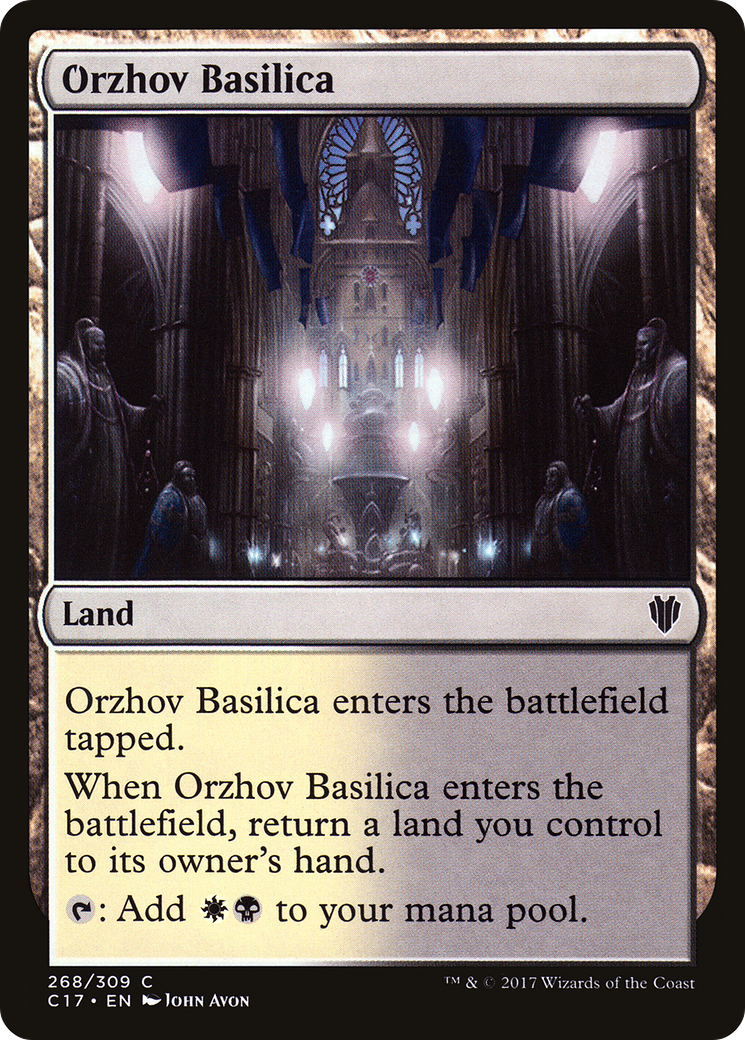 {C} Orzhov Basilica [Commander 2017][C17 268]