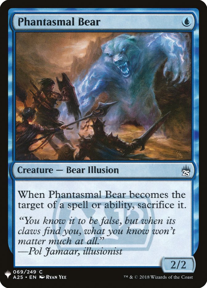 {C} Phantasmal Bear [Mystery Booster][MB1 A25 069]