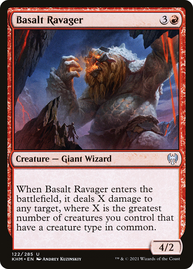 {C} Basalt Ravager [Kaldheim][KHM 122]